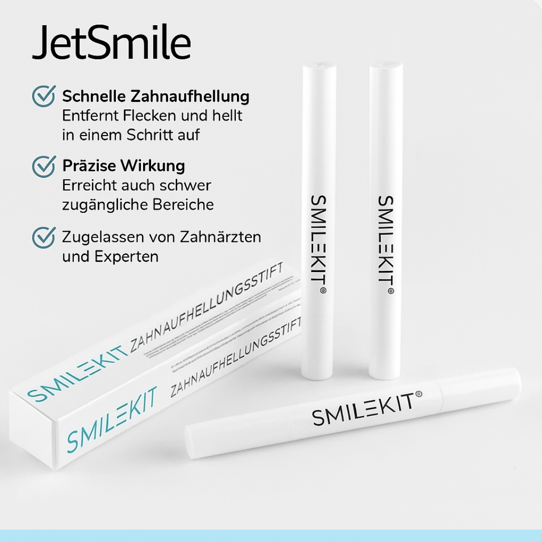 JetSmile – Dein Weg zu weißen Zähnen
